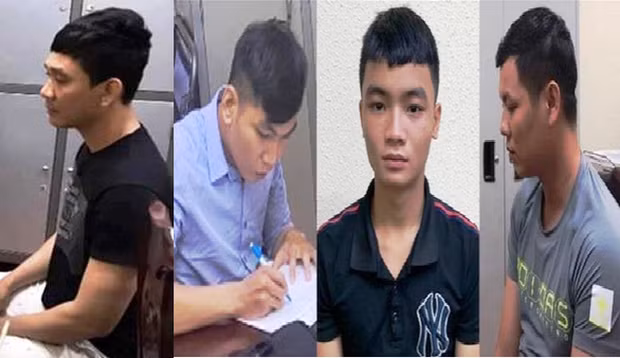 Ngày 4/11/2019, Võ Thùy Linh và Lý Văn Tư hẹn gặp anh Nguyễn Văn Trung (chồng bà Thủy) nói việc tranh chấp mua bán. Đồng thời, yêu cầu anh Trung gỡ các bài viết đã đăng trên mạng. Tuy nhiên, anh Trung không đồng ý và đuổi Linh về. (Ảnh: Các đối tượng trong vụ án)
