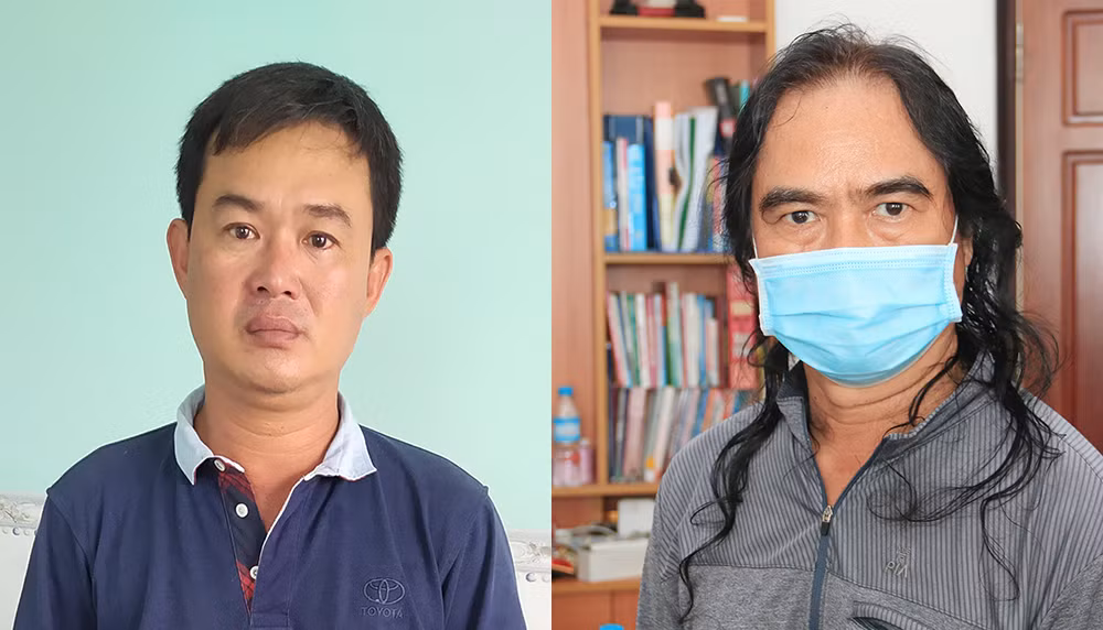 Lưu Bá Phúc và Nguyễn Thanh Hùng.