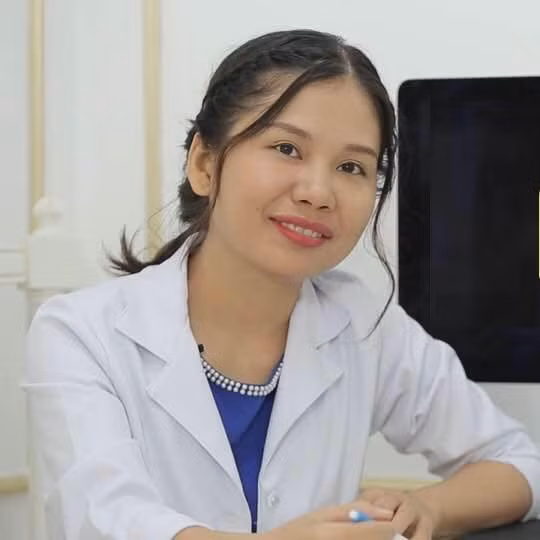 Thạc sĩ, bác sĩ da liễu Thiên Hương. Ảnh: BSCC