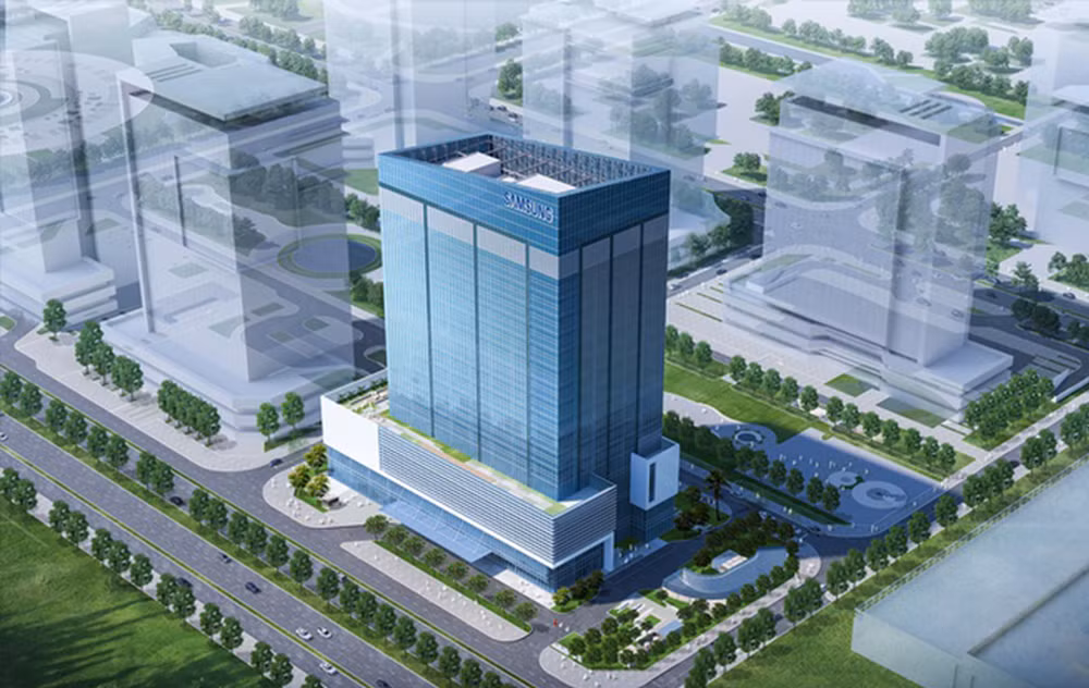 He lo du an dau tu 220 trieu USD cua Samsung tai Ha Noi