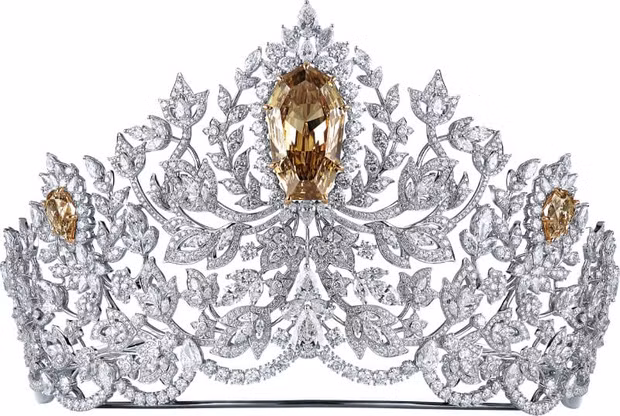 Mouawad Jewelry - nhà kim hoàn mới của Miss Universe năm nay mô tả chiếc vương miện này là một tác phẩm độc đáo, được chế tác thủ công. Ảnh: Miss Universe