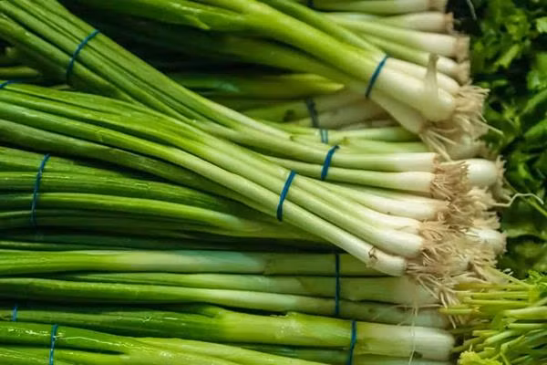 Tại Philippines, hành lá có giá bán là 90 Peso cho 100 gram (41.000 đồng), với loại hành xấu hơn thì giá chỉ 40 Peso cho 200 gram (18.000 đồng). Ảnh: Internet