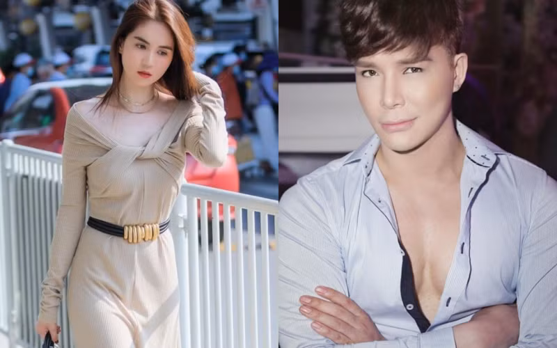 Những ngày qua, cuộc chiến ngầm giữa Nathan Lee - Ngọc Trinh thu hút sự chú ý của đông đảo khán giả. cả Nathan Lee và Ngọc Trinh đều ngầm khoe của và thách thức nhau cực gắt. Ảnh: Saostar