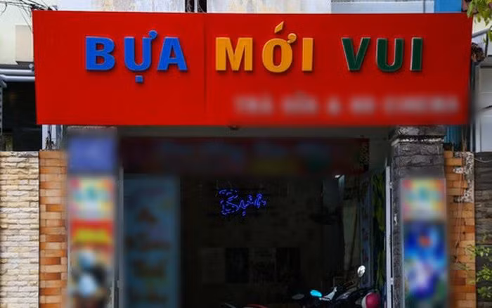  Quán trà sữa Bựa mới vui...Ảnh: Thời Đại