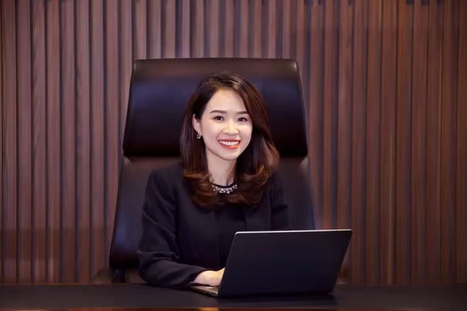 Chan dung nu Chu tich 8X tai sac cua Kienlongbank