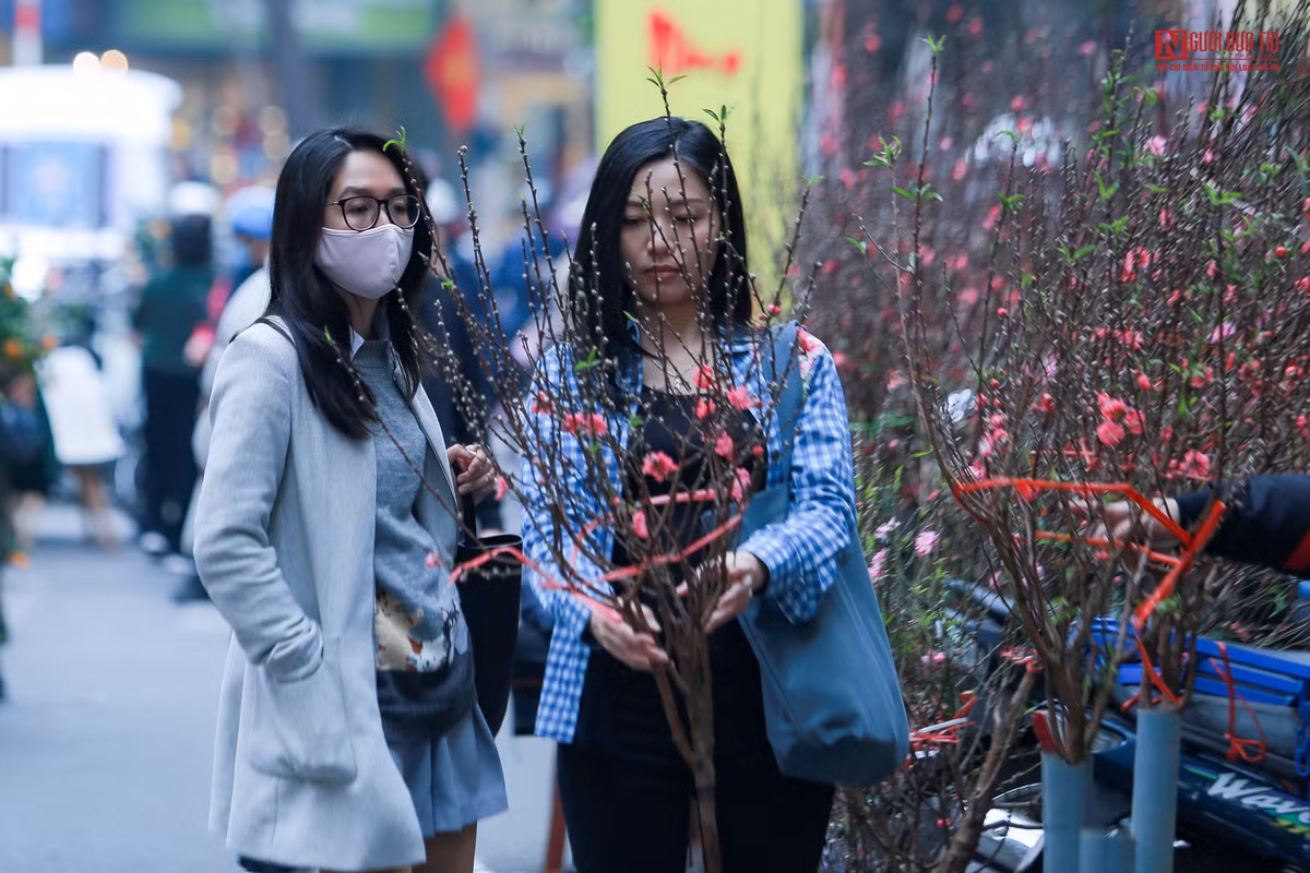 Tiểu thương ngồi chơi điện thoại vì quá ế ẩm.