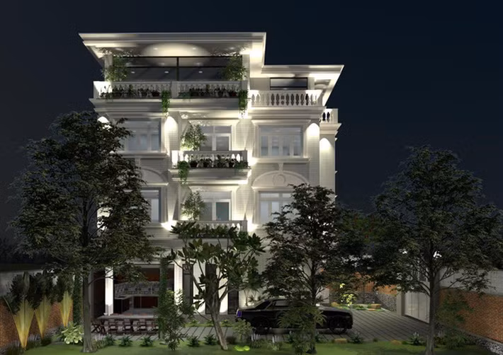 Đầu năm nay, Lý Nhã Kỳ thông báo chính thức hoàn thành một ngôi nhà mới 4 tầng ở TP HCM. Ảnh: FBNV
