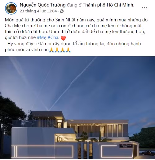 “Choang” voi biet thu 50 ty Quoc Truong tu thuong dip sinh nhat