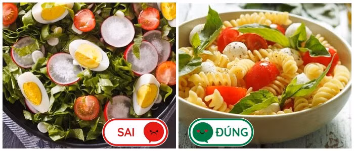 Một cuộc khảo sát do Tạp chí Food Network thực hiện cho thấy, 15% số người được hỏi thừa nhận rằng thành phần thực tế của các món chay trong nhà hàng có thể không hoàn toàn trùng khớp với những món được liệt kê trong thực đơn.
