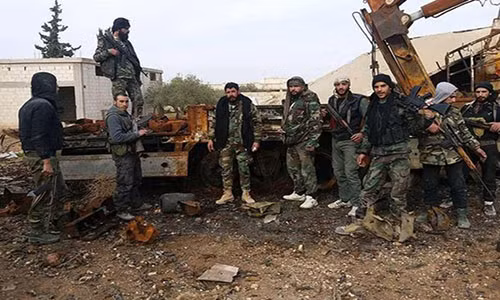 Theo Al Masdar News ngày 9/2, Quân đội Syria đã giành thắng lợi lớn ở vùng ngoại ô phía đông Damascus hôm 8/2, sau cuộc giao tranh ác liệt với phiến quân Harakat Ahrar Al-Sham và HTS. (Nguồn ảnh: FNA)