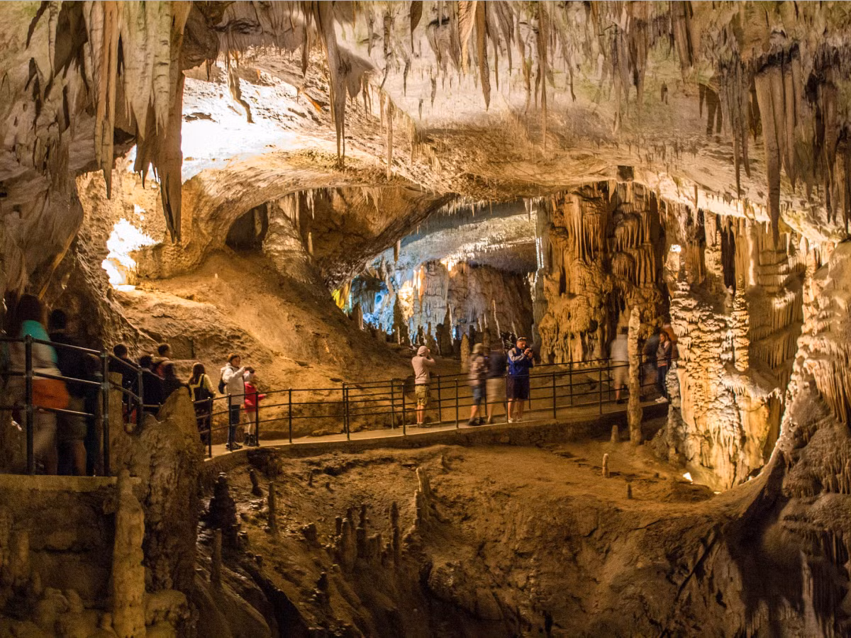 Hệ thống hang động đá vôi Postojnska ở Slovenia gồm nhiều động rộng lớn trải dài 24 km liên kết lại với nhau. Tọa lạc trong một hẻm núi đồ sộ nằm dưới lòng đất, Postojnska còn là nơi du khách thưởng thức các buổi biểu diễn âm nhạc.