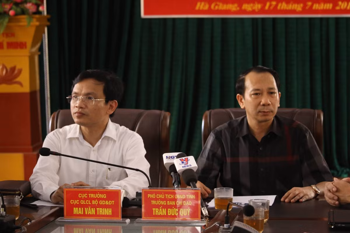 Diem thi bat thuong o Ha Giang: Ai “ca gan” sua ket qua 330 bai thi?