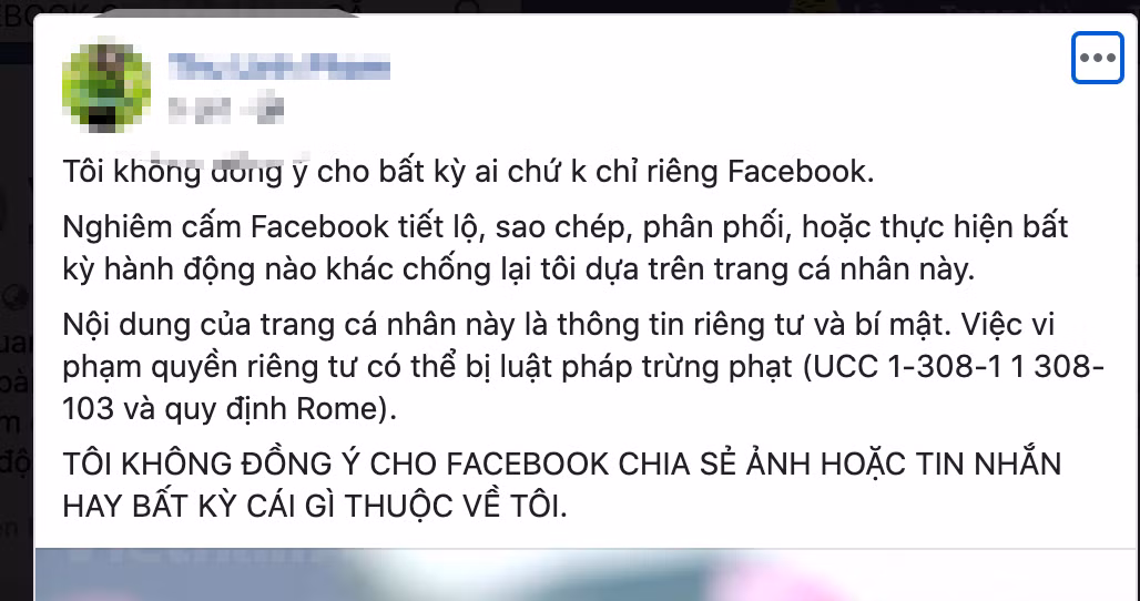Cảnh báo người dùng Facebook lại mắc lừa trò đùa quyền riêng tư Canh bao nguoi dung Facebook lai mac lua tro dua quyen rieng tu