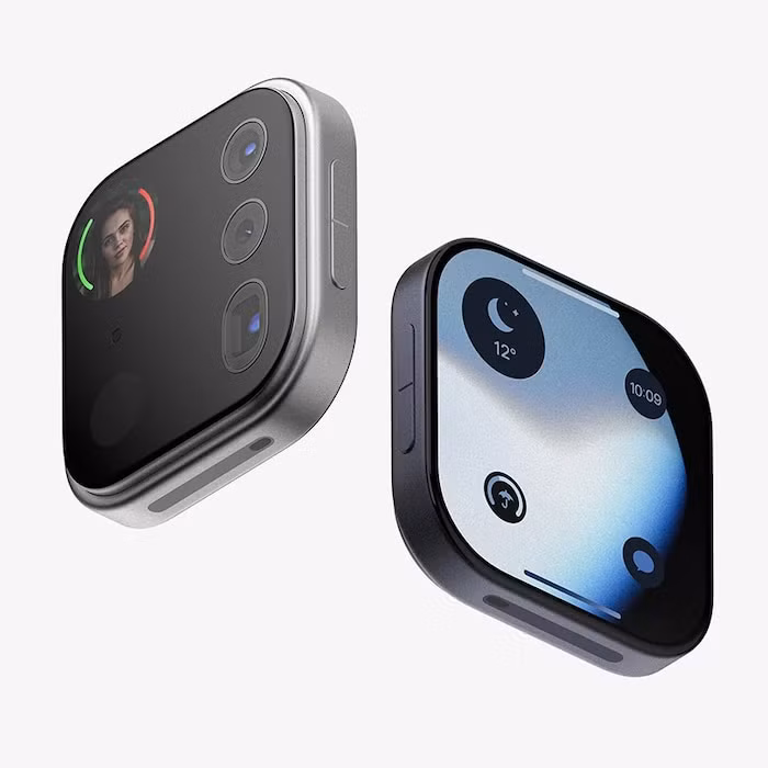 Chiếc iPhone này cũng có các nút âm lượng riêng nhưng không có bất kỳ cổng kết nối nào, vì vậy việc điều khiển sẽ được thực hiện thông qua smartphone. (Ảnh: Louis Berger)