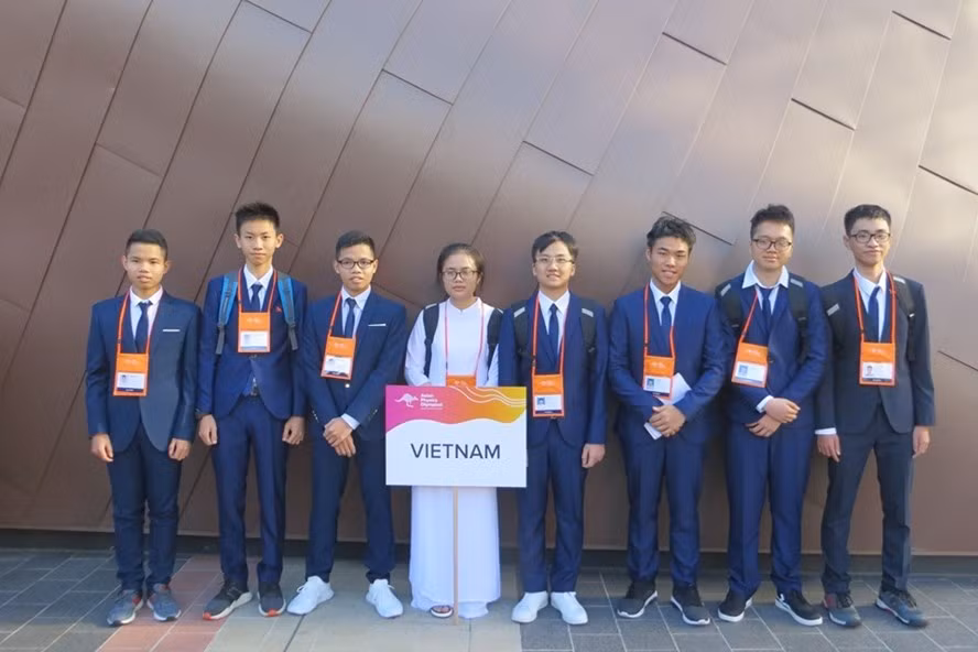 7 hoc sinh Viet Nam doat huy chuong Olympic Vat ly chau A