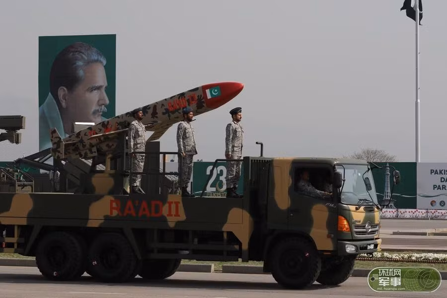 UAV Ra’ad II do Pakistan chế tạo. Nguồn ảnh: Hoàn Cầu