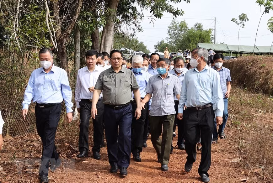 Thủ tướng khảo sát, dự lễ khánh thành một số dự án lớn tại Bình Phước - Hình 5 Thu tuong khao sat, du le khanh thanh mot so du an lon tai Binh Phuoc-Hinh-5