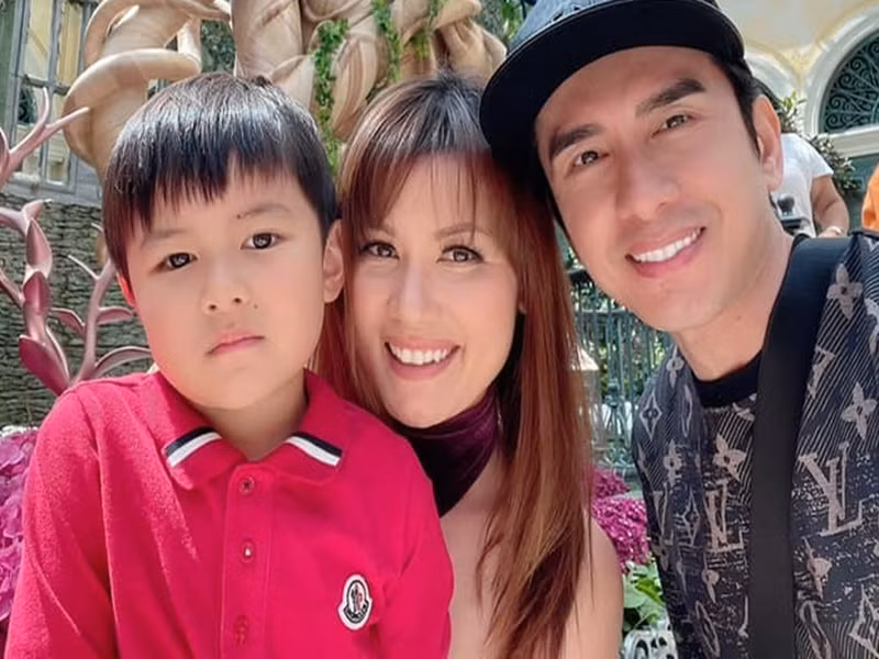 Từ khi Đan Trường và Thủy Tiên ly hôn, bé Thiên Từ vẫn luôn nhận được sự yêu thương, quan tâm của cả bố lẫn mẹ. Ảnh: FBNV