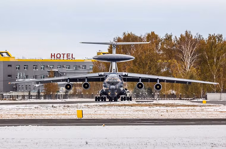 Beriev A-50U là dòng máy bay cảnh báo sớm hiện đại nhất của Không quân Nga hiện nay. Nguồn ảnh: Rebucia87.