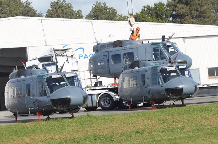 Được đưa vào trang bị từ những năm 1950 cho tới nay, UH-1 là dòng trực thăng quân sự thành công nhất của Mỹ với hơn 16.000 chiếc được chế tạo. Hiện tại Quân đội Mỹ vẫn còn sử dụng UH-1 với biến thể UH-1Y phục vụ chủ yếu trong lực lượng lính thủy đánh bộ nước này.