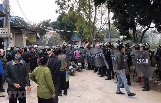 Vu Dong Tam: Cac doi tuong da su dung luu dan tan cong luc luong cong an truoc
