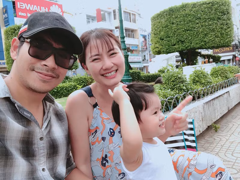 Hình ảnh Ngọc Lan và Thanh Bình khi còn mặn nồng.