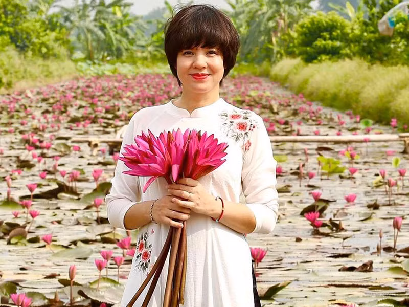 Về ông xã, Diễm Quỳnh từng bày tỏ, cô may mắn có được 1 người chồng tốt, biết sẻ chia và luôn sát cánh, tạo động lực để cô duy trì đam mê.