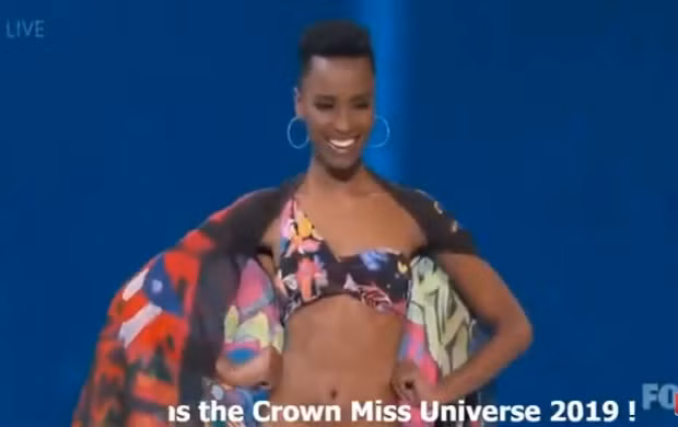 Hoang Thuy truot Top 10, nguoi dep Nam Phi dang quang Miss Universe 2019-Hinh-14