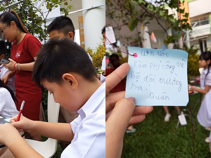 Con trai của Lê Phương mong ước trở thành phi công và bộ đội.