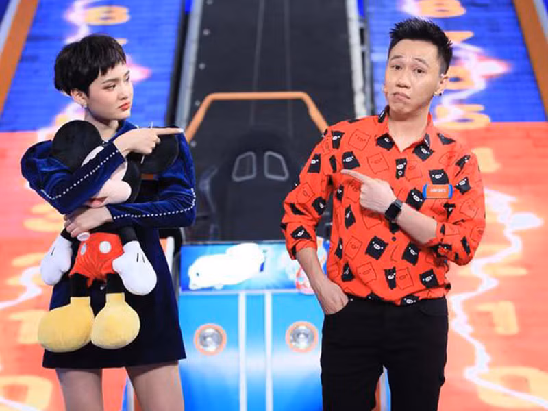 Anh Đức vốn dành tình cảm cho Hiền Hồ khi cả hai tham gia gameshow Nhanh như chớp. Ảnh: Zing