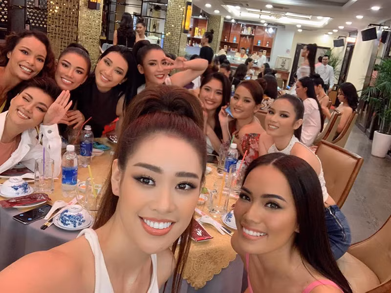 Hoàng Phương sẽ cùng 43 người đẹp khác bước vào đêm chung kết Hoa hậu Hoàn vũ Việt Nam vào ngày 7/12.