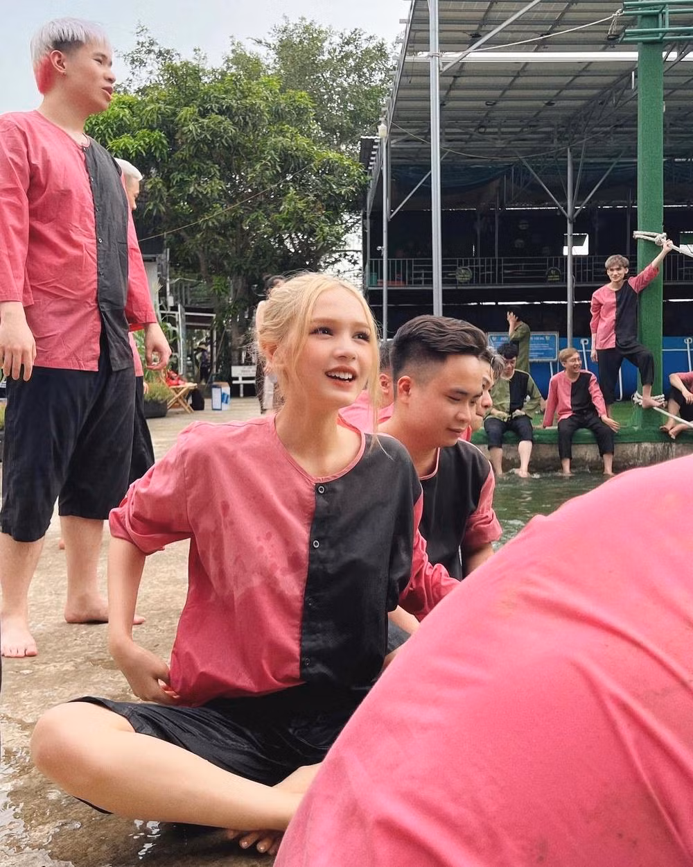Có thể thấy ngay cả khi kém chỉn chu nhất ở vẻ ngoài hot girl Xoài Non vẫn rất xinh đẹp.