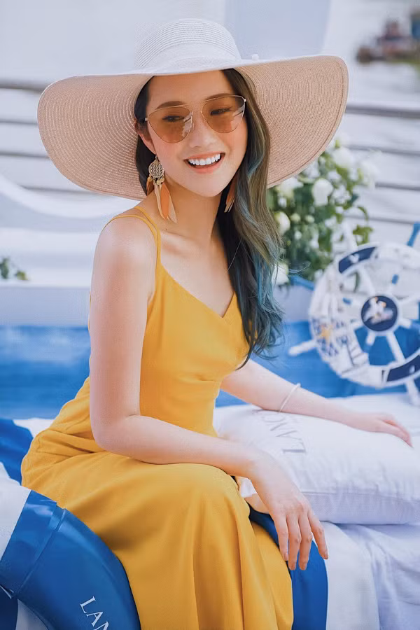 Bên cạnh tài sắc vẹn toàn, cô nàng cũng là một gương mặt nổi bật của Hội con nhà giàu Việt Nam.
