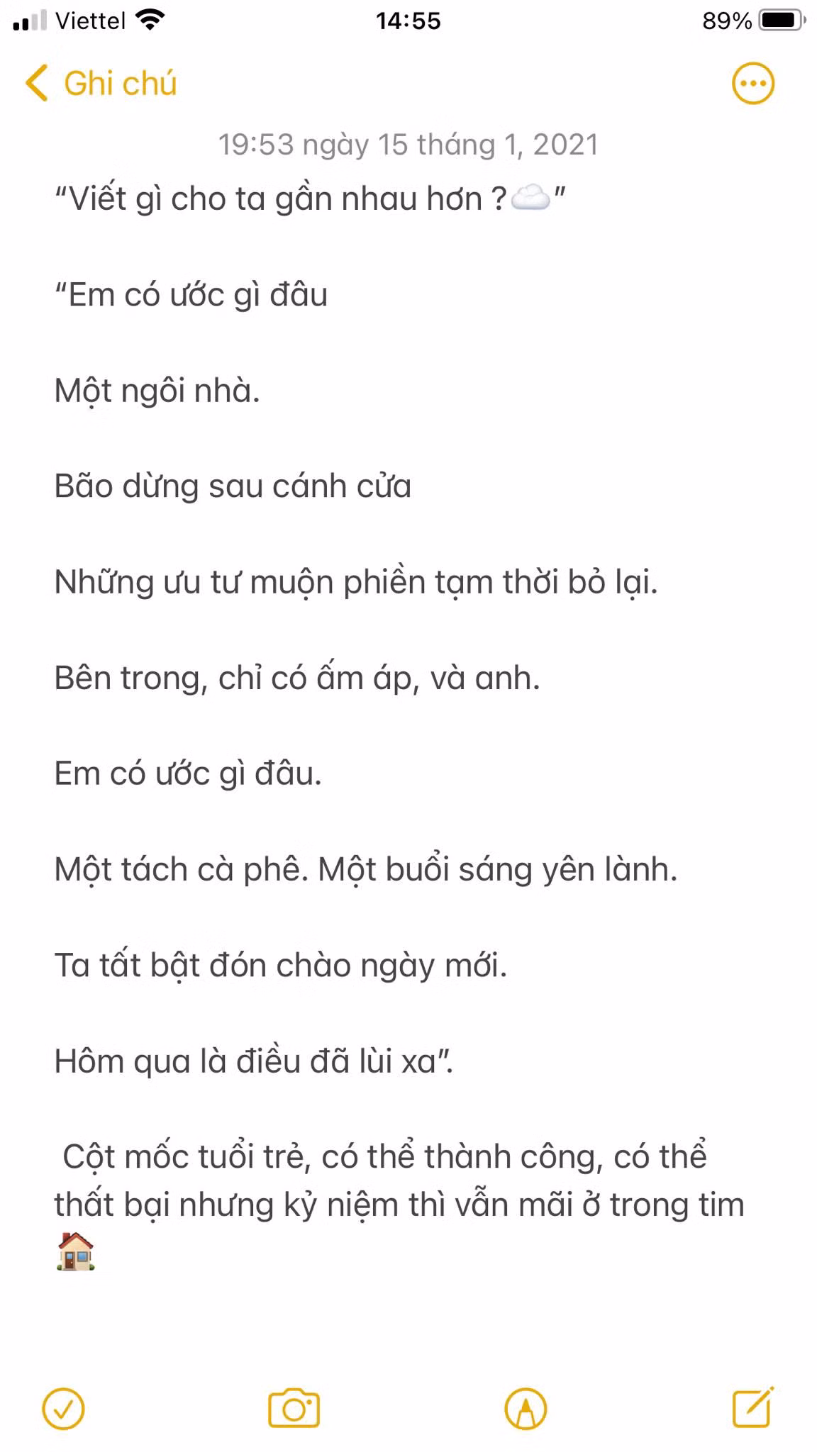 Chi mot cu lac, lay lai ngay duoc doan van ban vua lo tay xoa tren iPhone-Hinh-2