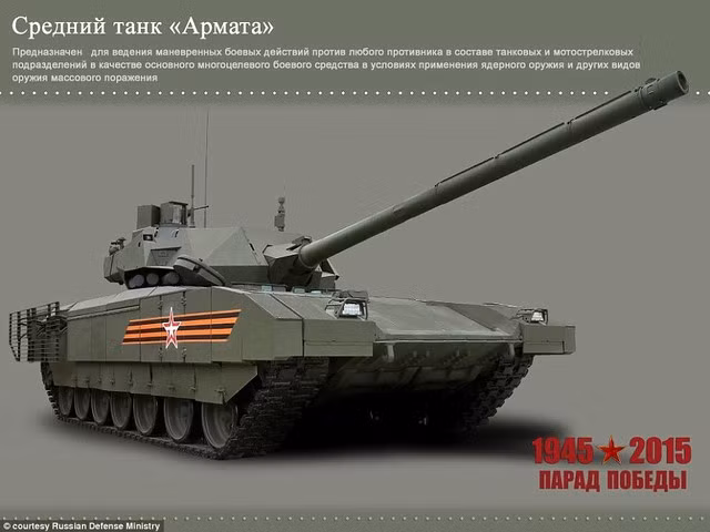 Thong tin gay soc nang ve sieu xe tang T-14 Armata