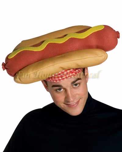 Chiếc mũ độc đáo dành cho những người yêu thích món hotdog.