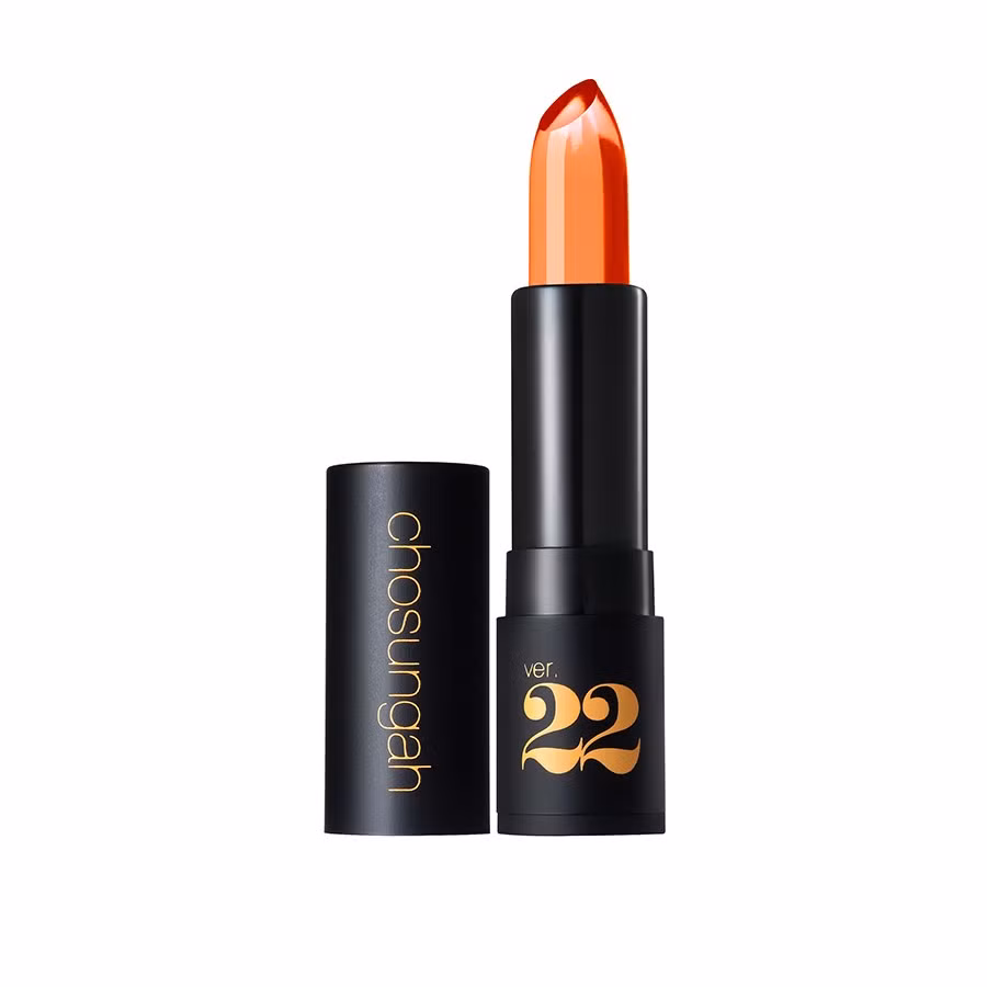 Son thạch Cho Sung Ah Ver22 Flavorful có 3 sắc màu chủ đạo là đỏ, hồng, cam, có tác dụng là vừa làm son dưỡng, lại vừa tạo cho môi màu sắc nhẹ nhàng như cánh hoa bung nở.