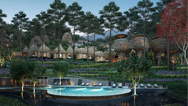 Resort với những biệt thự “tổ chim” sang trọng trên hòn đảo Phuket, Thái Lan dự kiến khai trương vào tháng 9/2015 được nhiều người chú ý. Resort Keemala là một khu nghỉ dưỡng tập trung chăm sóc sức khỏe trong rừng ngay bên bãi biển Kamala, trên bờ biển phía tây của hòn đảo Phuket.
