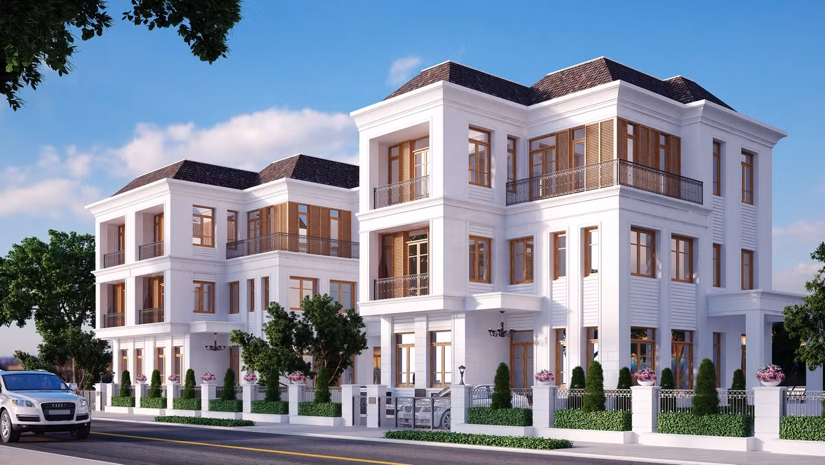 Với tổng diện tích 3,65ha, Vinhomes Central Park bao gồm 90 căn biệt thự đơn lập và song lập được thiết kế theo phong cách hiện đại.
