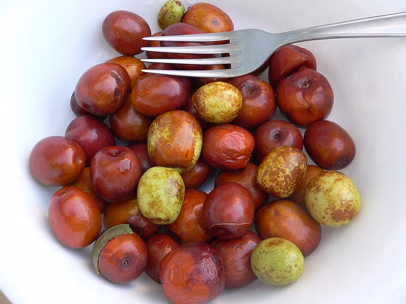 Ở Hàn Quốc, giống táo dại có màu thâm có tên gọi là Daechu (táo tàu), đồng nghĩa với trái cây mùa thu.