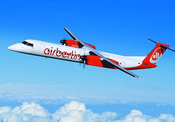 Air Berlin (hãng hàng không của Đức) xếp thứ 10 trong danh sách các hãng bay tệ nhất với 1.701 chuyến bay trễ giờ.