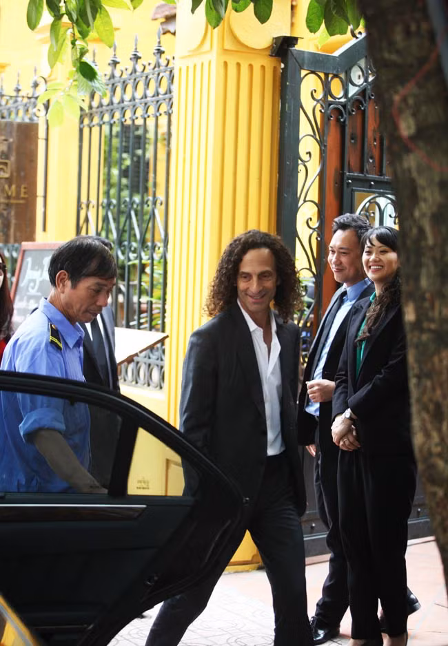 Tối nay, Kenny G có buổi biểu diễn tại Trung tâm Hội nghị Quốc Gia Mỹ Đình.