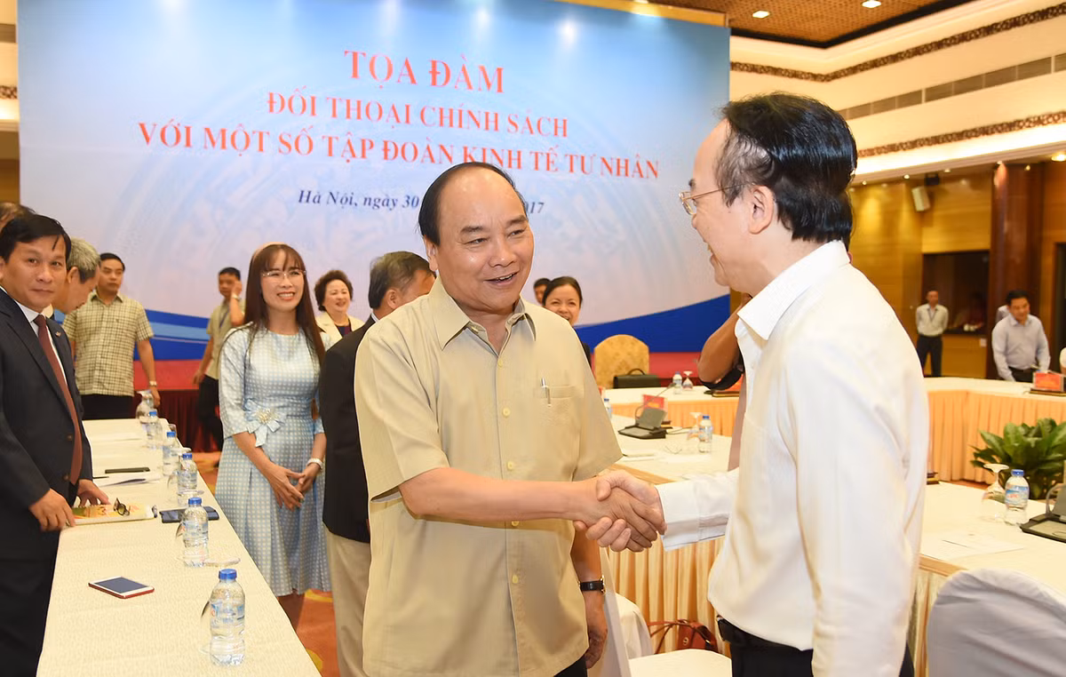Cuoc doi thoai chua tung co tien le cua Thu tuong voi cac tap doan kinh te tu nhan-Hinh-2