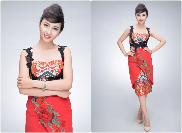 Lê Thanh Thu, 19 tuổi sở hữu vẻ đẹp quý phái.