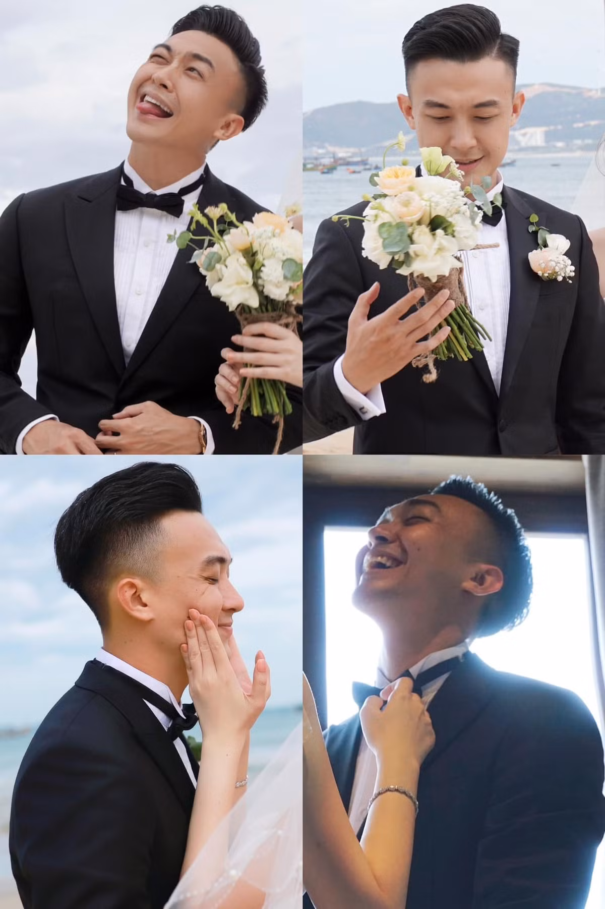 Hậu trưởng ảnh cưới vui nhộn của cặp đôi "trai tài gái sắc".