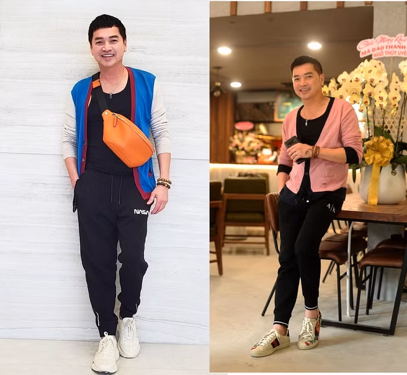 Dù ở tuổi 63 nhưng diễn viên Quang Minh vẫn rất phong độ, bảnh bao và trẻ trung hơn so với tuổi thật.