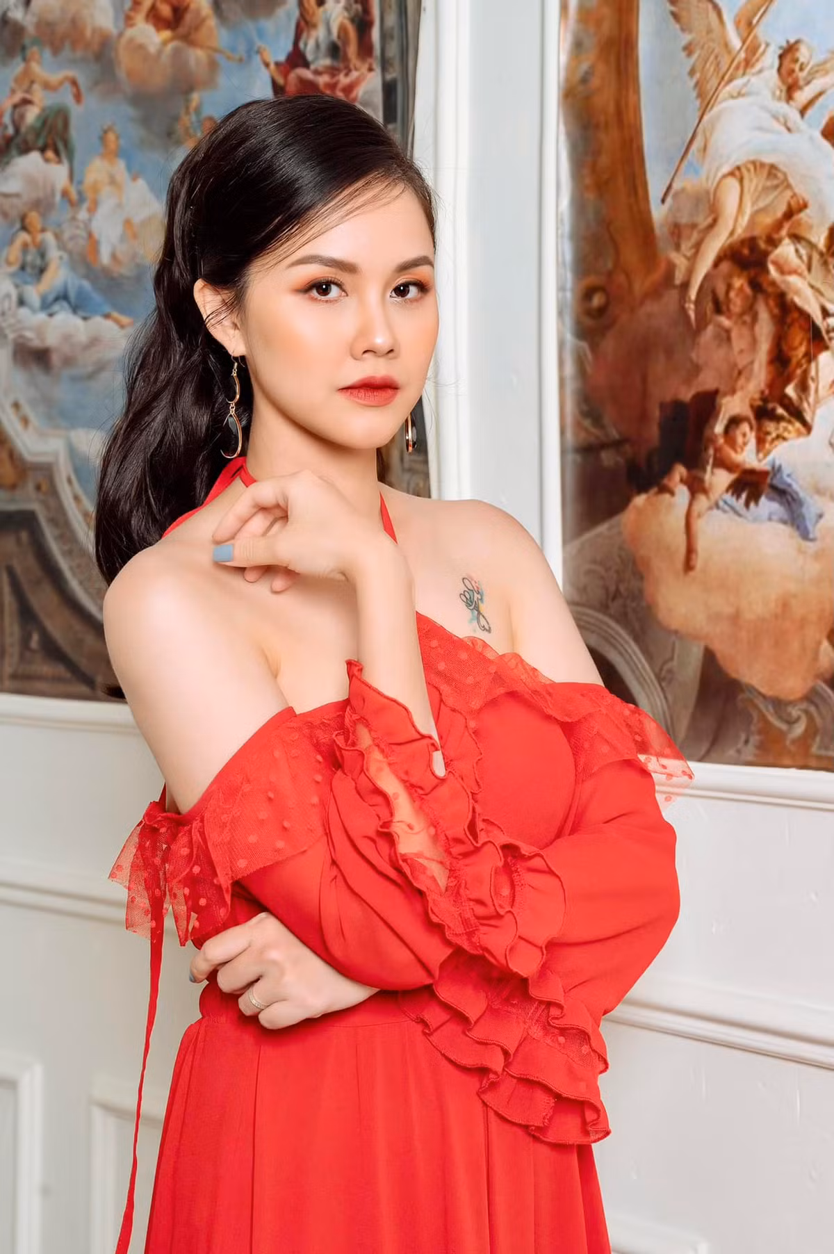 Vai diễn mới đánh dấu cho sự trở lại của người đẹp sau một thời gian dài tạm ngưng diễn xuất.