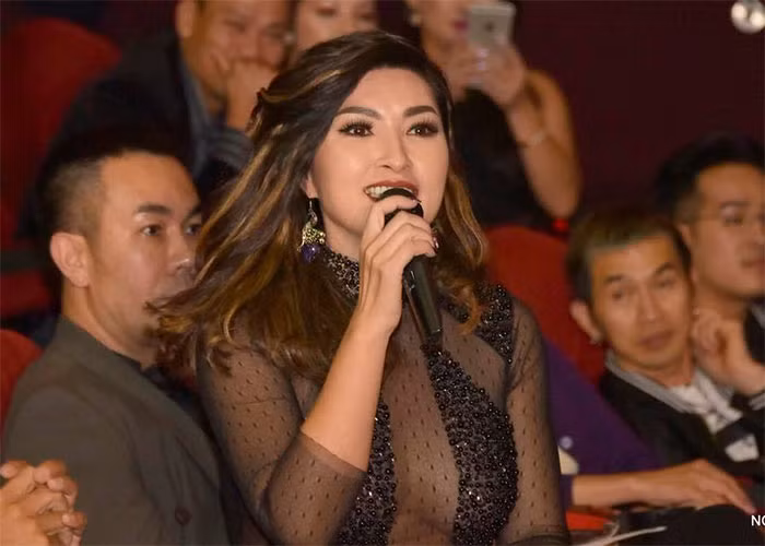 Tại Mỹ, Hồng Nhung đã nỗ lực hết mình để trở lại với nghề hát và dần gặt hái được thành công trên các sân khấu hải ngoại. (Ảnh: FBNV)