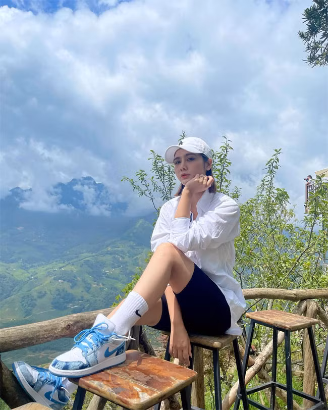 Sang chảnh trên phim, ngoài đời Huyền Lizzie giản dị khó tin Sang chanh tren phim, ngoai doi Huyen Lizzie gian di kho tin