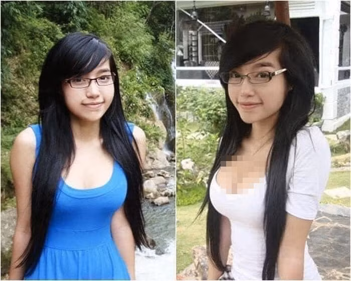 Thời điểm đó, mỹ nhân 9X nổi danh là một trong những hot girl Sài thành có tiếng với gương mặt ngây thơ, bầu bĩnh, còn thân hình nóng bỏng.